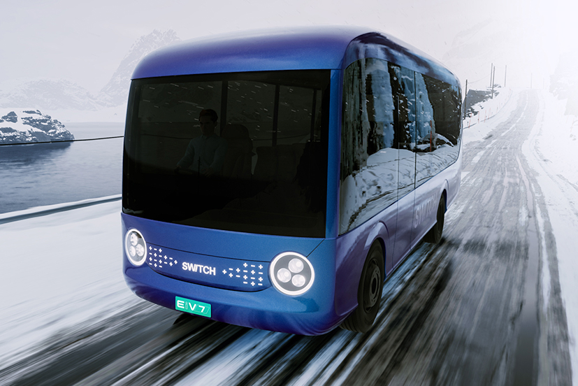 SWITCH EiV 7 Smart electric ev bus